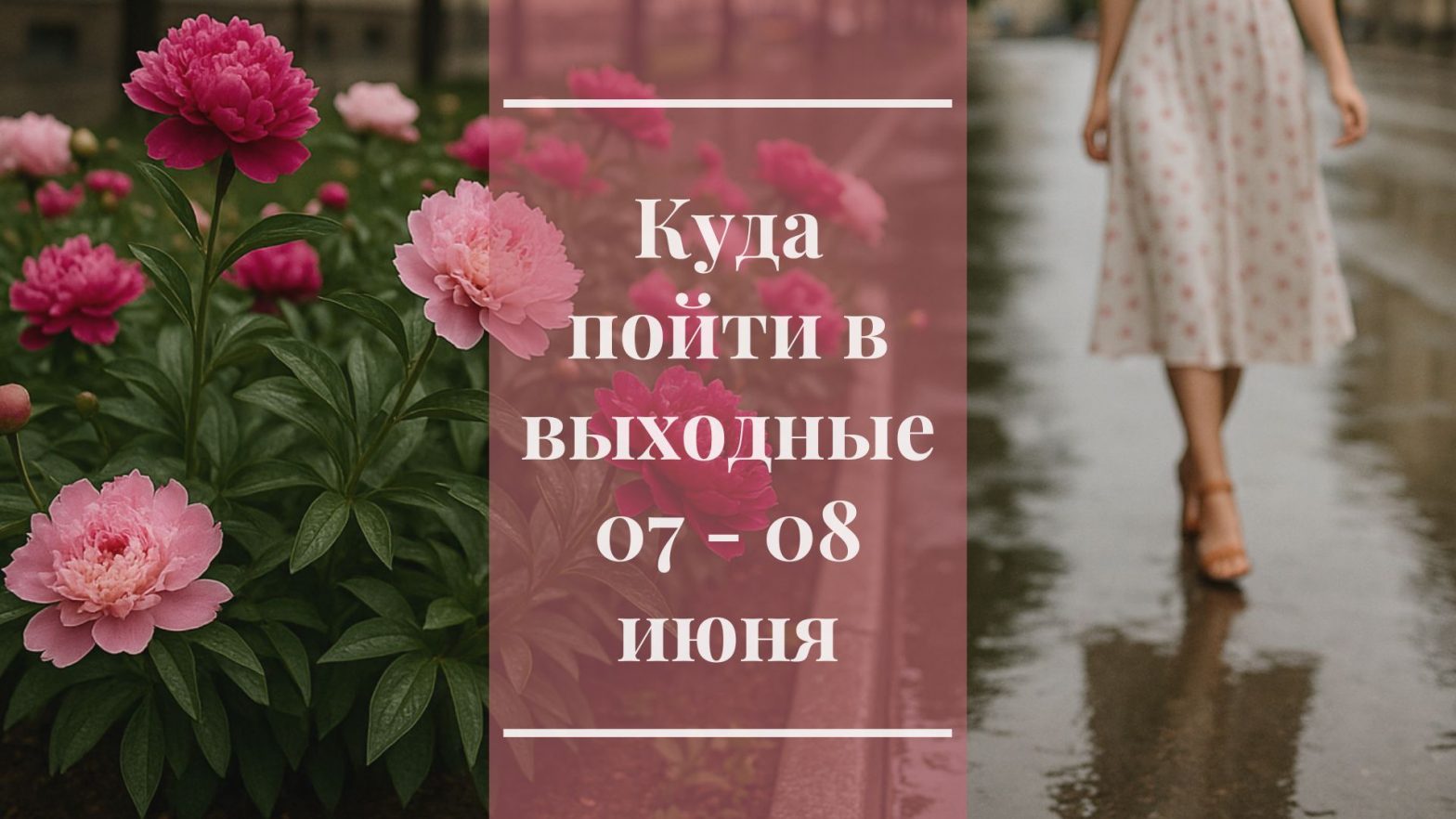 Куда пойти в выходные 07 — 08 июня